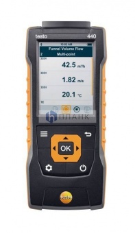 Testo 440  Прибор для измерения скорости и оценки качества воздуха в помещении